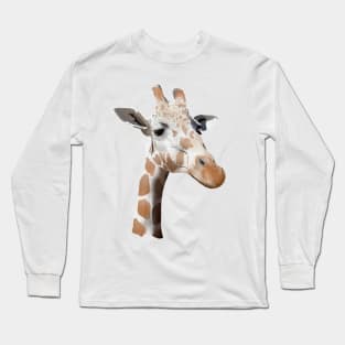 Beautiful Giraffe Art Long Sleeve T-Shirt